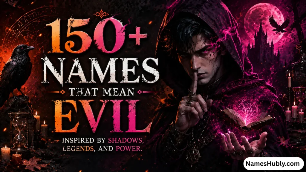Names That Mean Evil