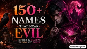 Names That Mean Evil