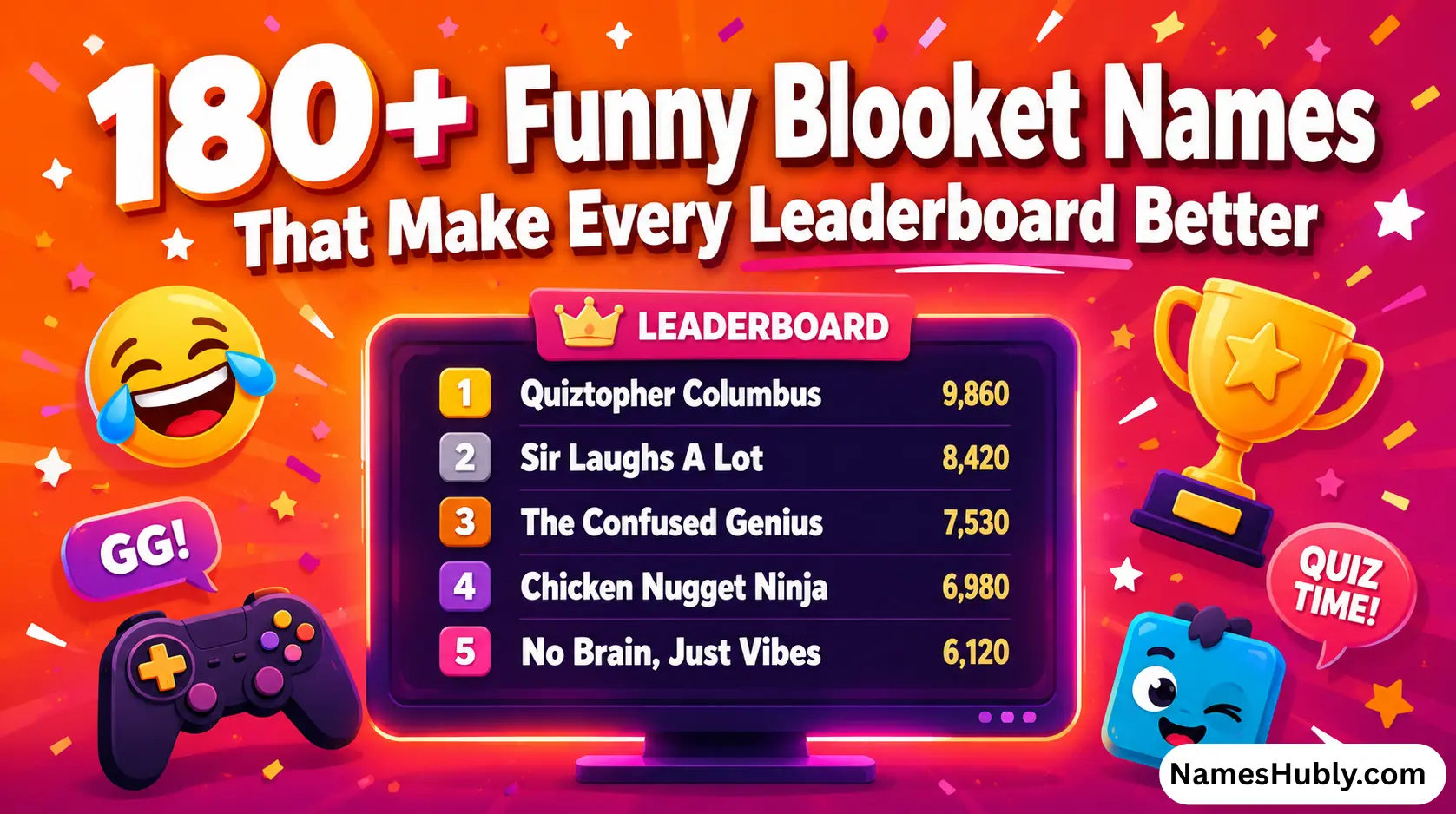 Funny Blooket Names