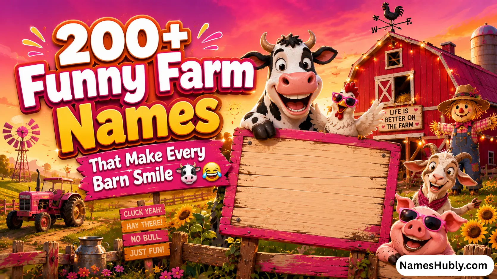 Funny Farm Names