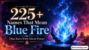 Names That Mean Blue Fire