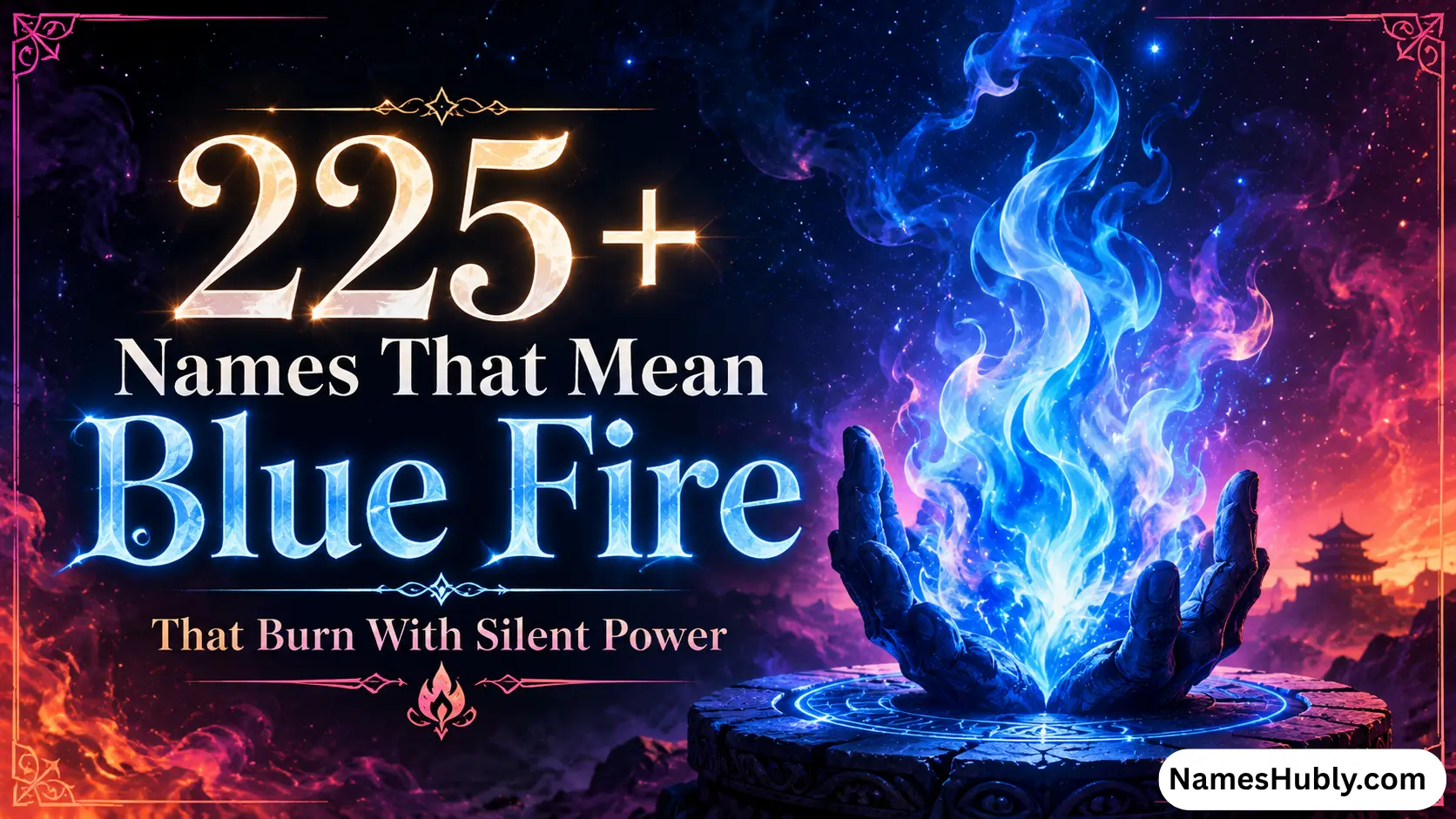 Names That Mean Blue Fire