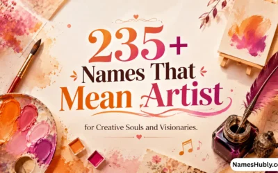 Names That Mean Artist