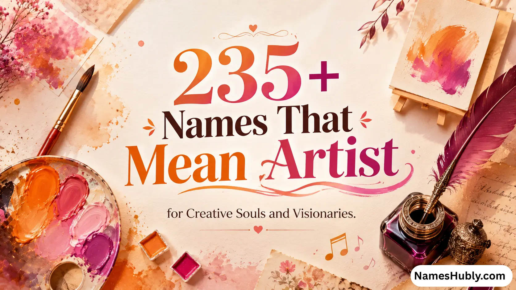 Names That Mean Artist