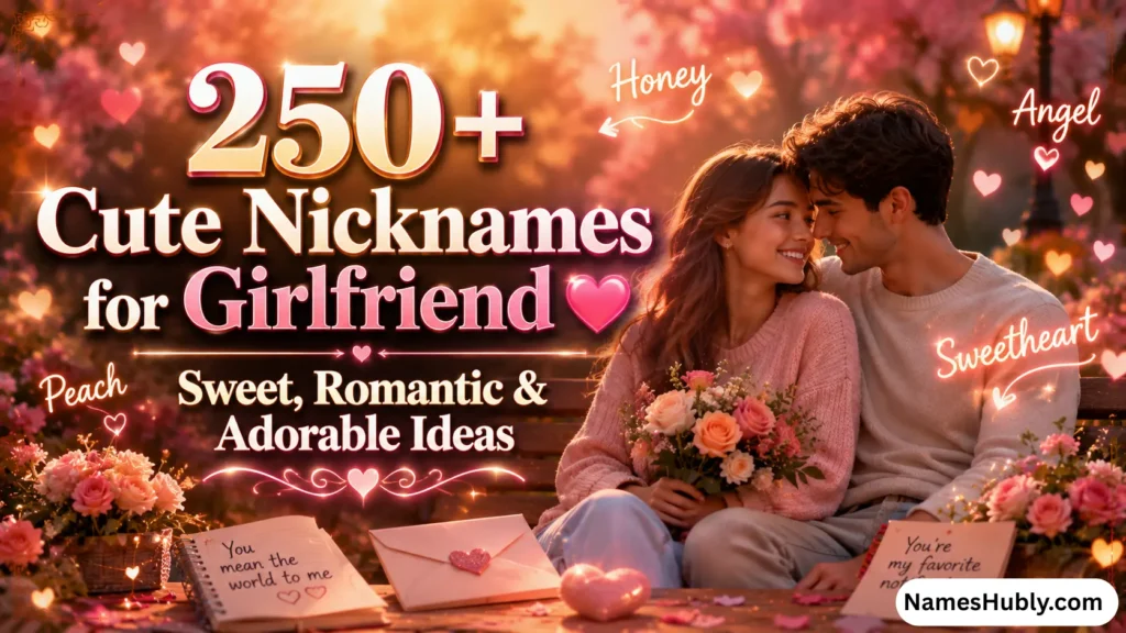 Cute Nicknames for Girlfriend