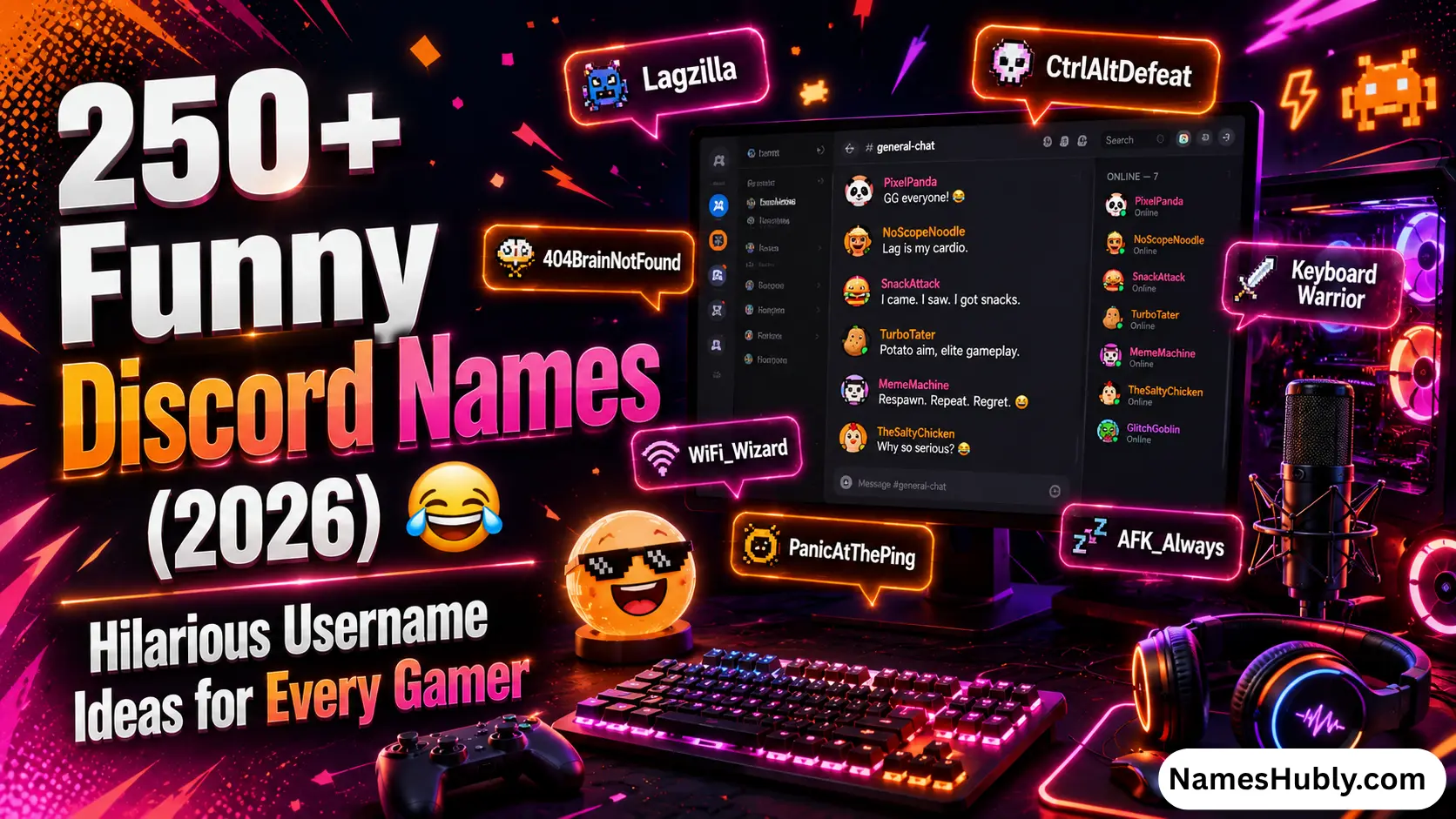 Funny Discord Names