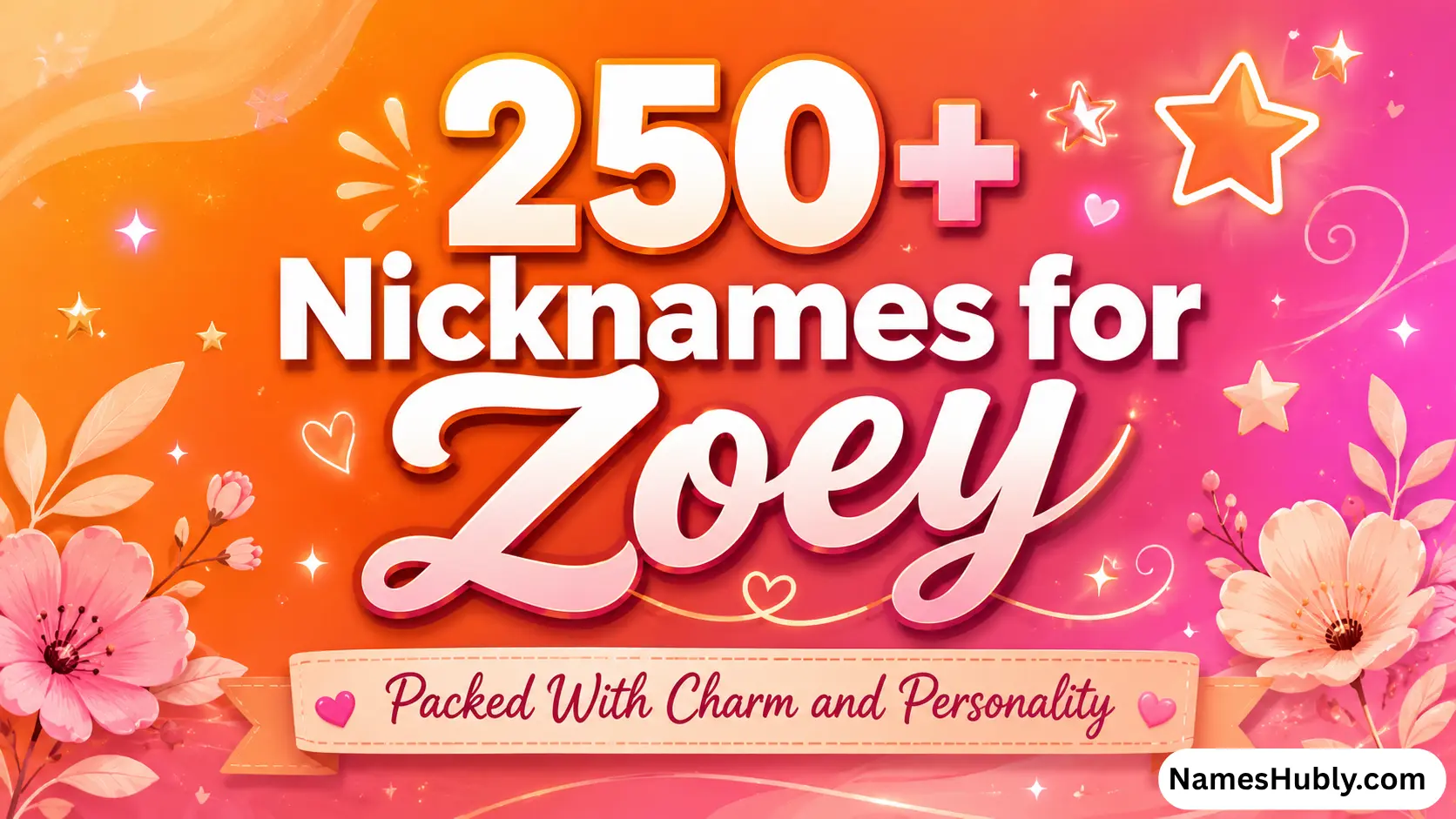 Nicknames for Zoey