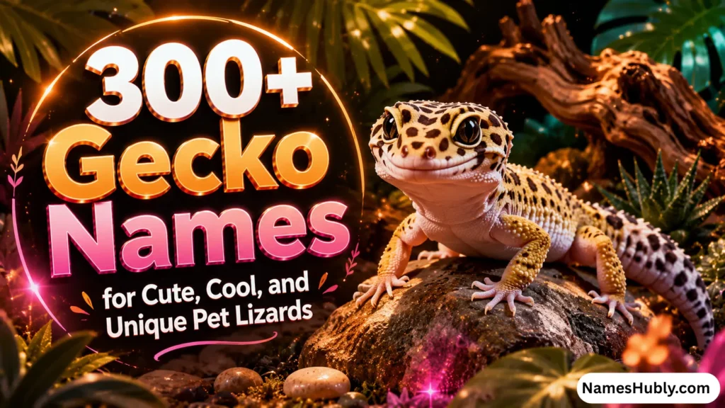 Gecko Names