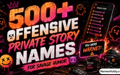 Offensive Private Story Names