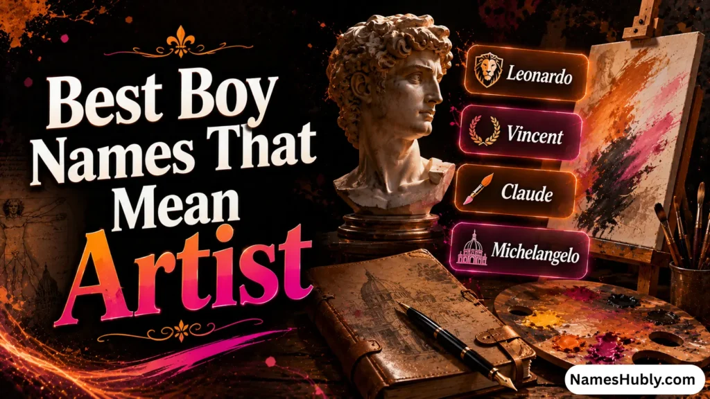 Best Boy Names That Mean Artist
