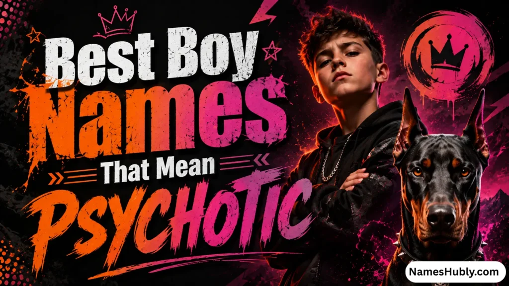 Best Boy Names That Mean Psychotic
