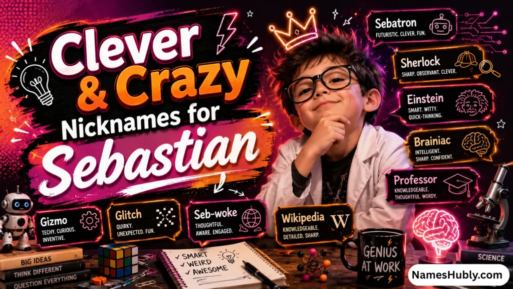 Clever & Crazy Nicknames for Sebastian