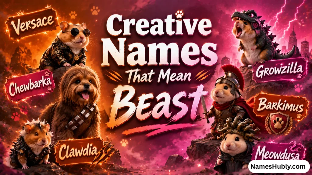 Creative Names That Mean Beast