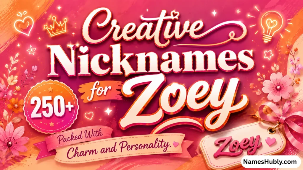Creative Nicknames for Zoey