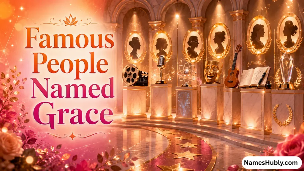 Famous People Named Grace