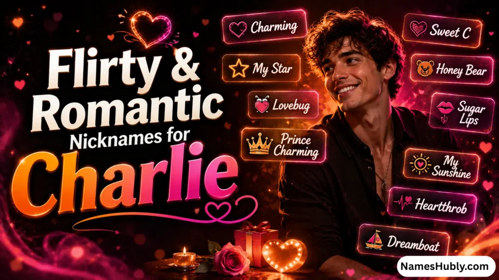 Flirty & Romantic Nicknames for Charlie