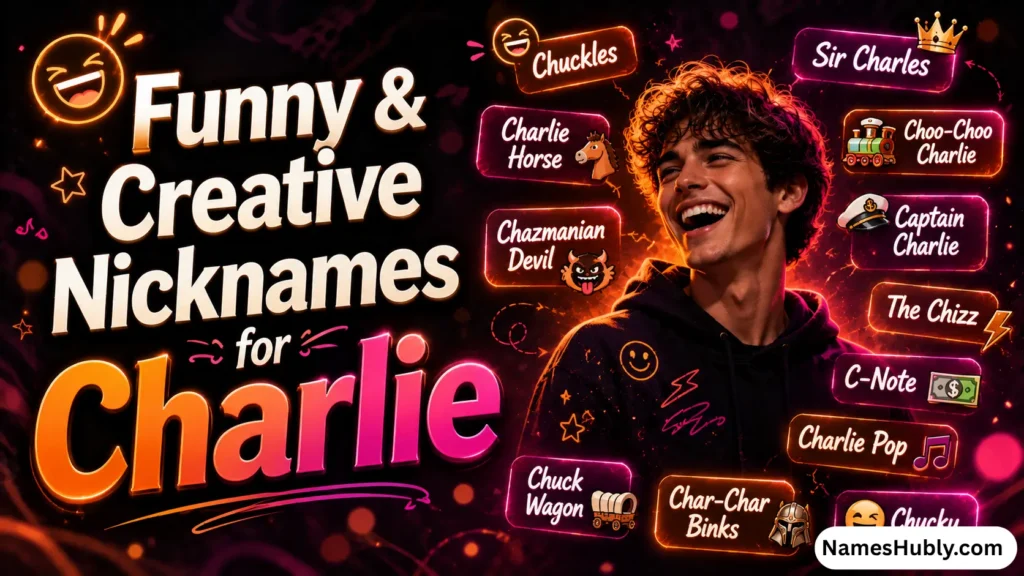 Funny & Creative Nicknames for Charlie