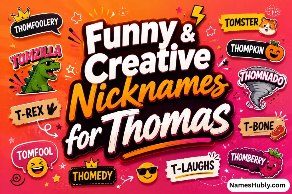 Funny & Creative Nicknames for Thomas