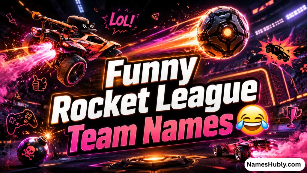 Funny Rocket League Team Names 😂