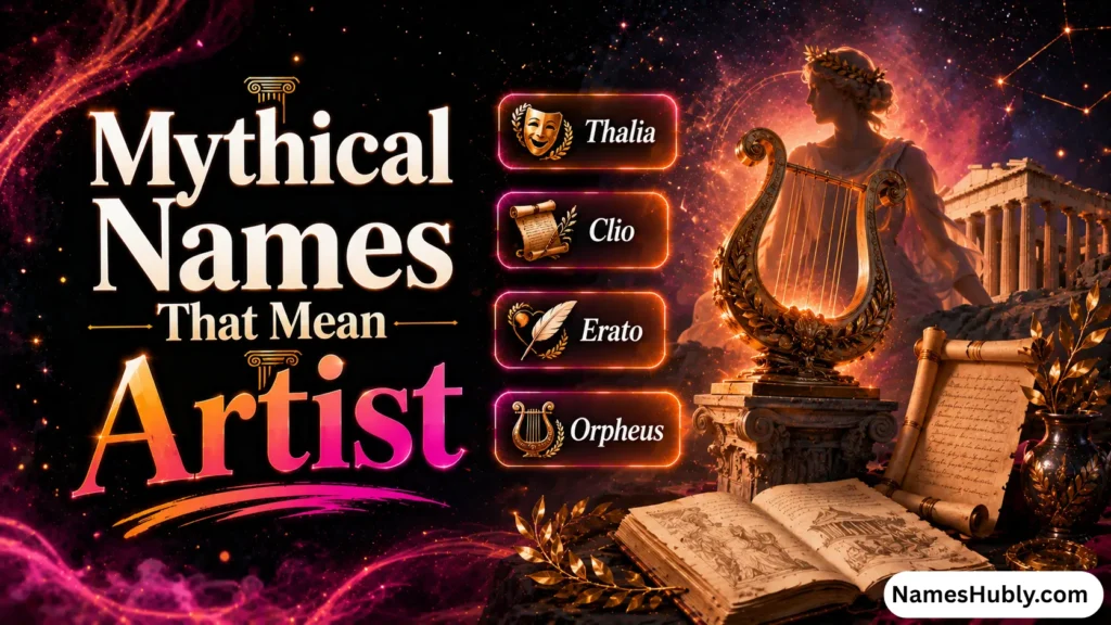 Mythical Names That Mean Artist