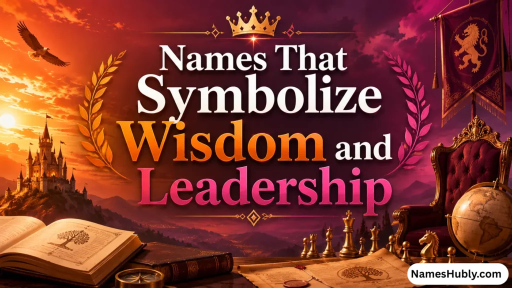 Names That Symbolize Wisdom and Leadership