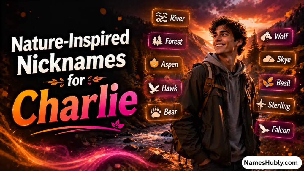 Nature-Inspired Nicknames for Charlie
