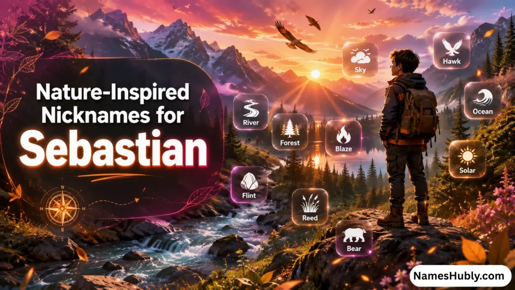 Nature-Inspired Nicknames for Sebastian