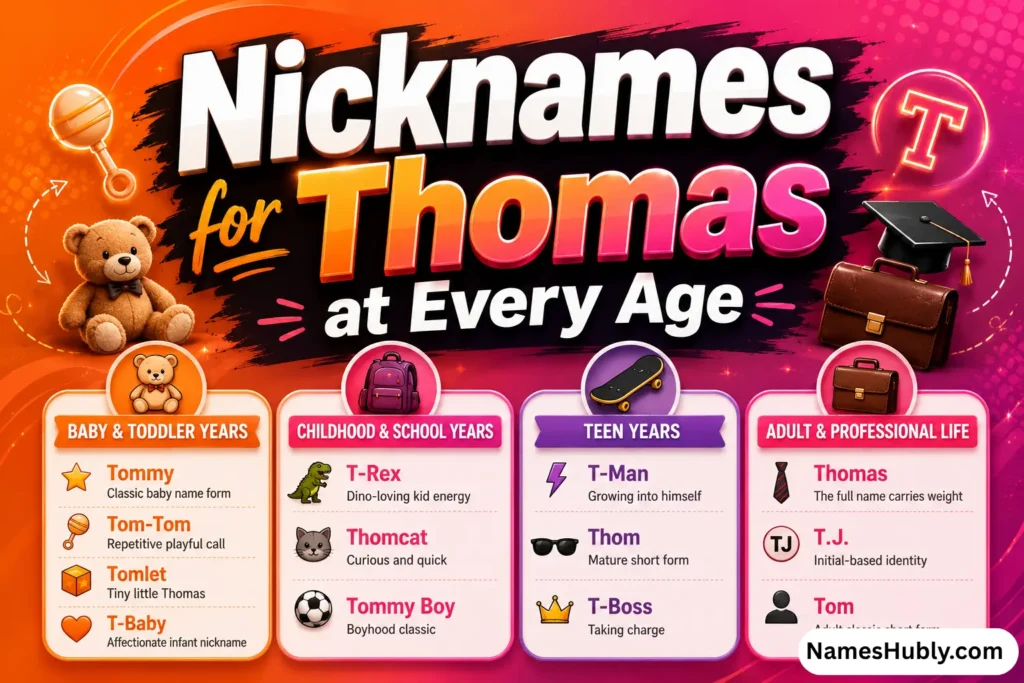 Nicknames for Thomas at Every Age