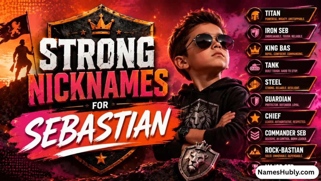 Strong Nicknames for Sebastian