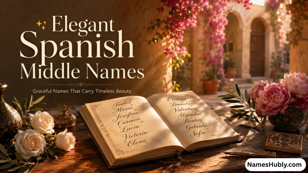 ✨ Elegant Spanish Middle Names