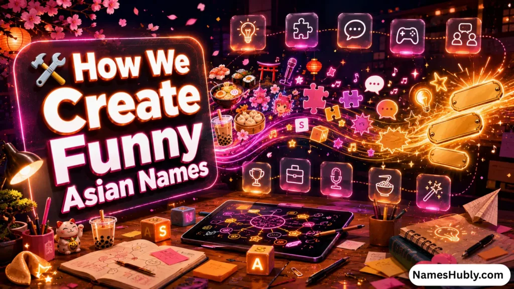 🛠️ How We Create Funny Asian Names