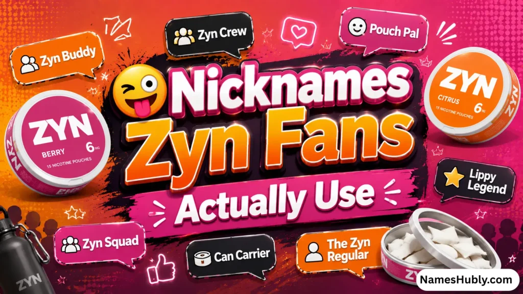 🤪 Nicknames Zyn Fans Actually Use