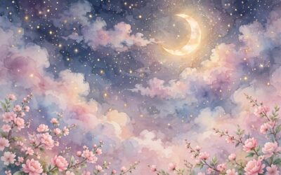 Sleeping newborn wrapped in an autumn-toned knitted blanket surrounded by maple leaves, cozy autumn baby names