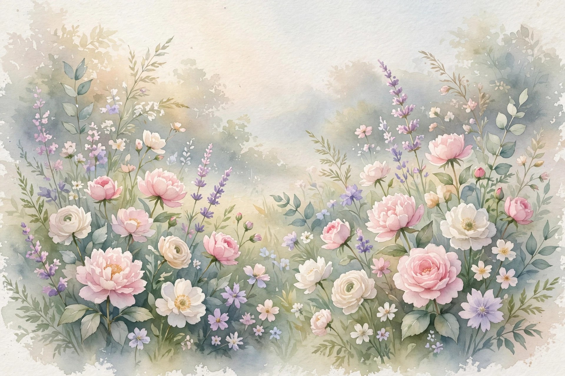 Soft pastel flowers in gentle morning light, soft femboy names inspiration